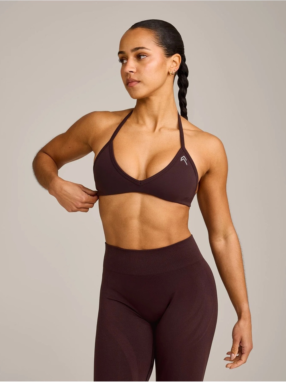 ENHANCELIFT™ SEAMLESS MINIMAL HALTER NECK BRALETTE